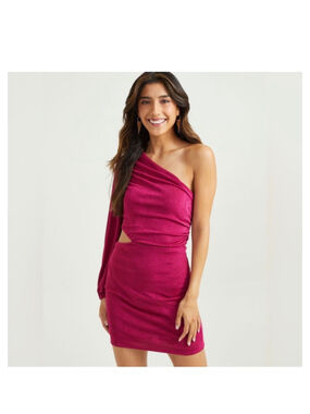 daphne satin dress altar'd state Daphne Dress in Navy